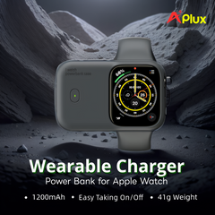 Aplux WatchCharge Wearable 1200mAh Power Bank Portable Charger for Apple Watch